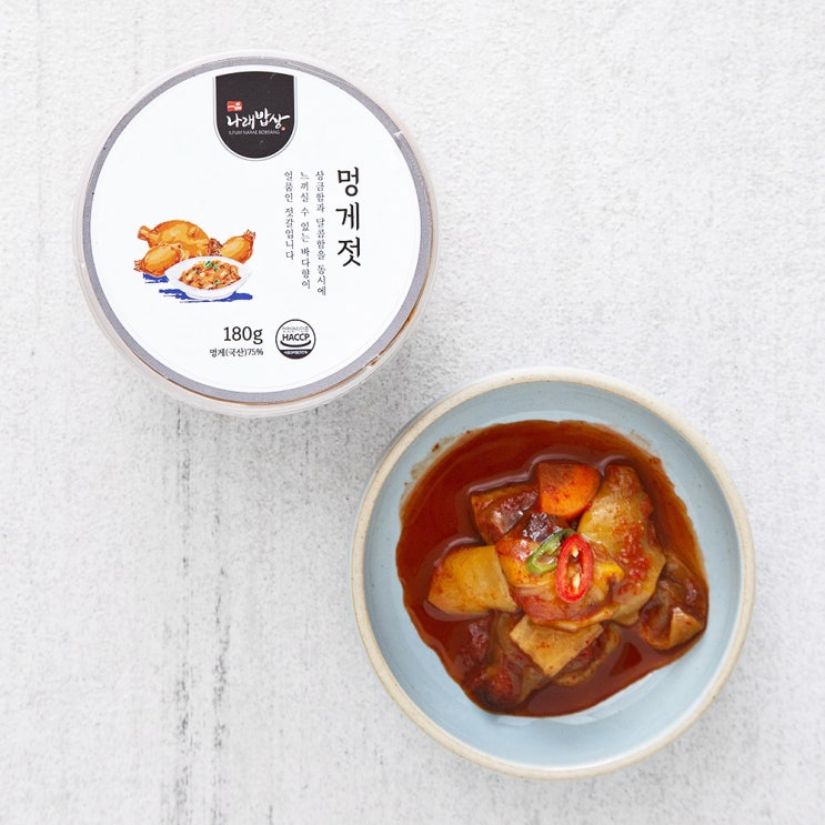  나래밥상 멍게젓, 180g, 1개
