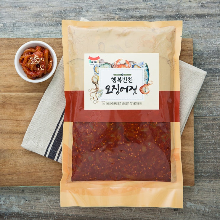  일가집 행복반찬 오징어젓, 1kg, 1개