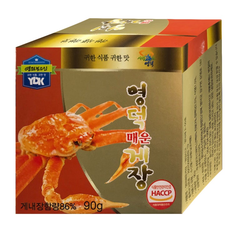  영덕농수산 매운 게장, 90g, 1개