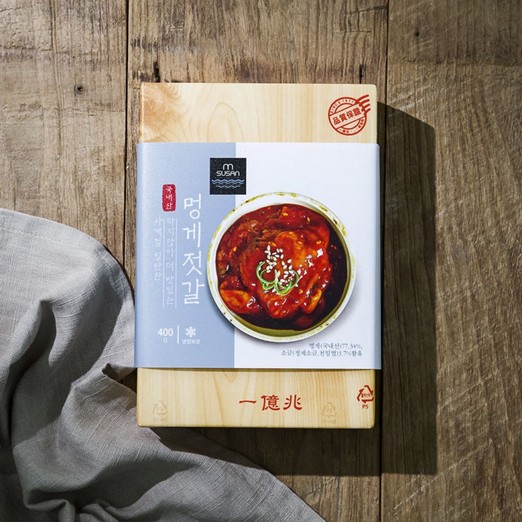  MSUSAN 국내산 멍게젓갈, 400g, 1개