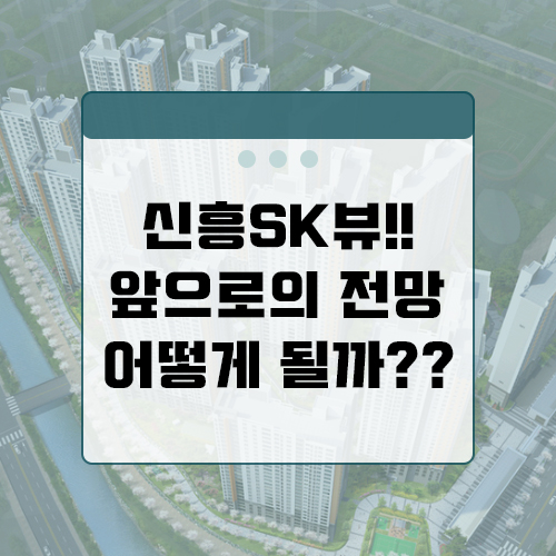  2월8일 전매가 풀리는 신흥SK뷰 전망이 어떨까?