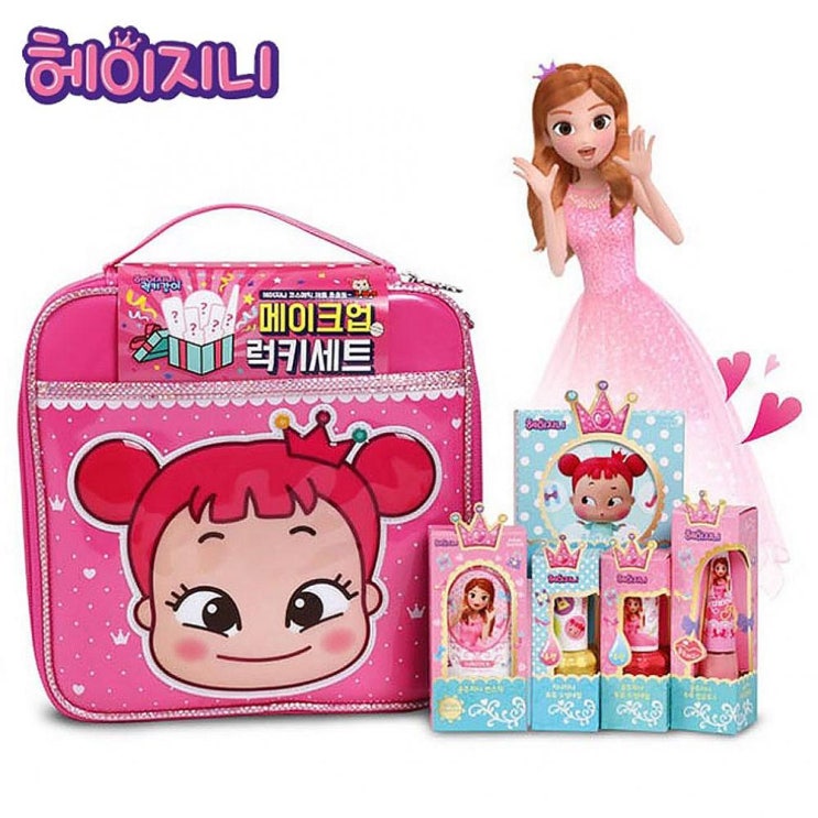  종철컴퍼니 가이아 헤이지니 메이크업 럭키세트 화장품세트 지니 멀티메이크업세트, 1
