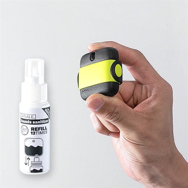  [최저가]휴대용 손세정제,모기퇴치제 바넬-C.손세정제 리필킷50ml