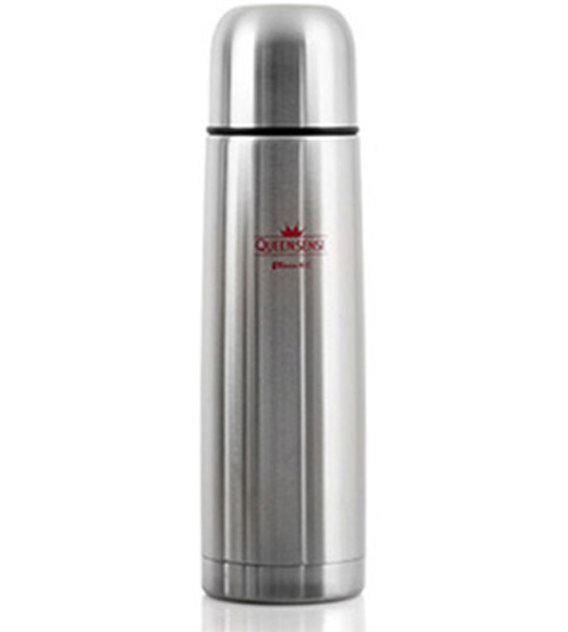  퀸센스 에리카 진공 보온병, 실버, 0.5L