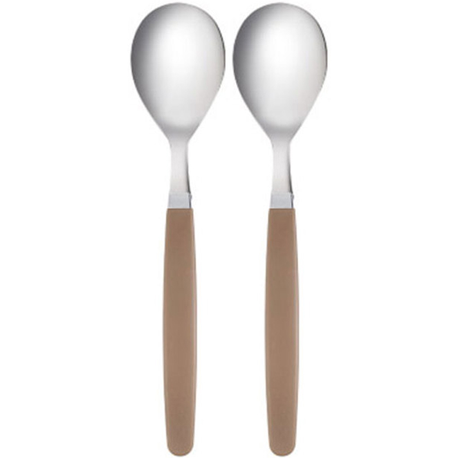  마호커트러리 틴트 아동용 숟가락, 카푸치노, 2개