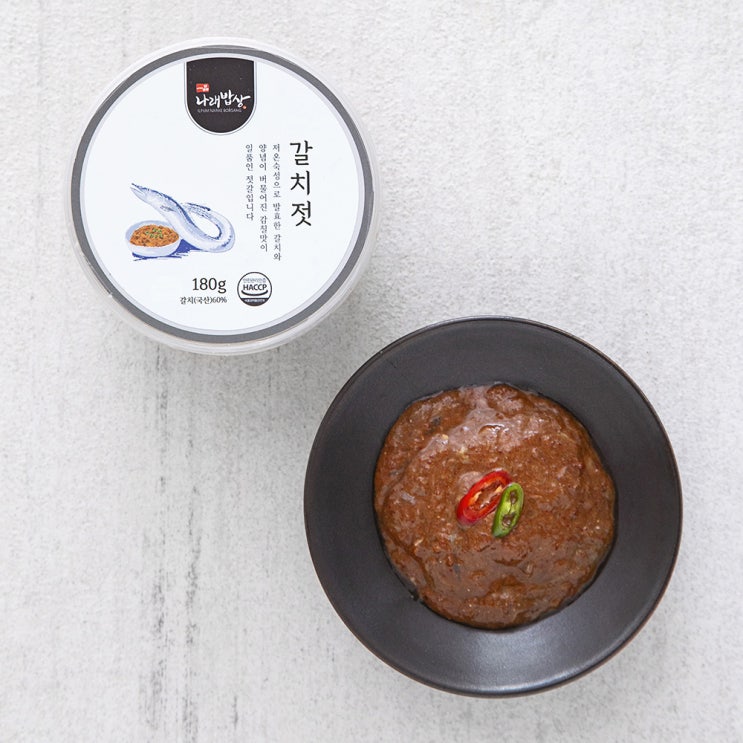  나래밥상 갈치젓, 180g, 1개
