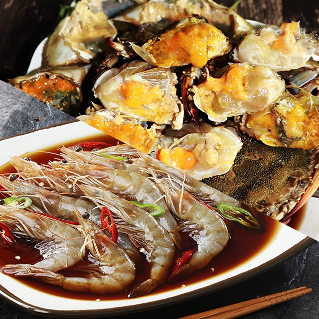  [삼대명가] 간장게장 1.2kg+간장새우장 1.2kg 세트, 2.4kg, 1세트