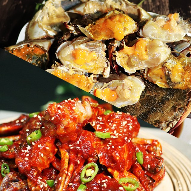  [삼대명가] 간장게장 1.2kg+양념게장 1.2kg 세트, 2.4kg, 1세트