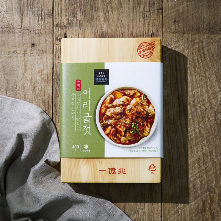  MSUSAN 국내산 어리굴젓, 400g, 1개