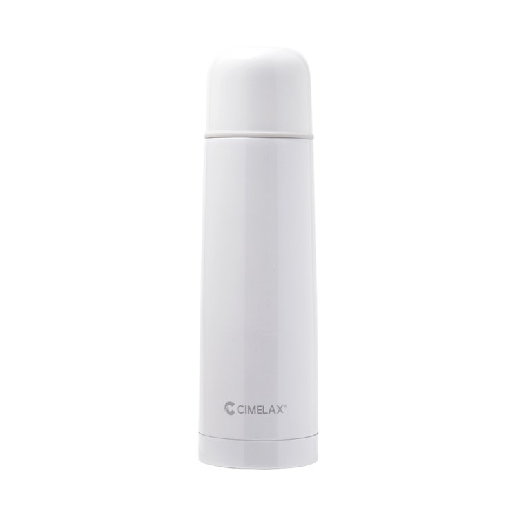  씨밀렉스 이중스텐 진공 보온병 보냉병 텀블러, 화이트, 500ml