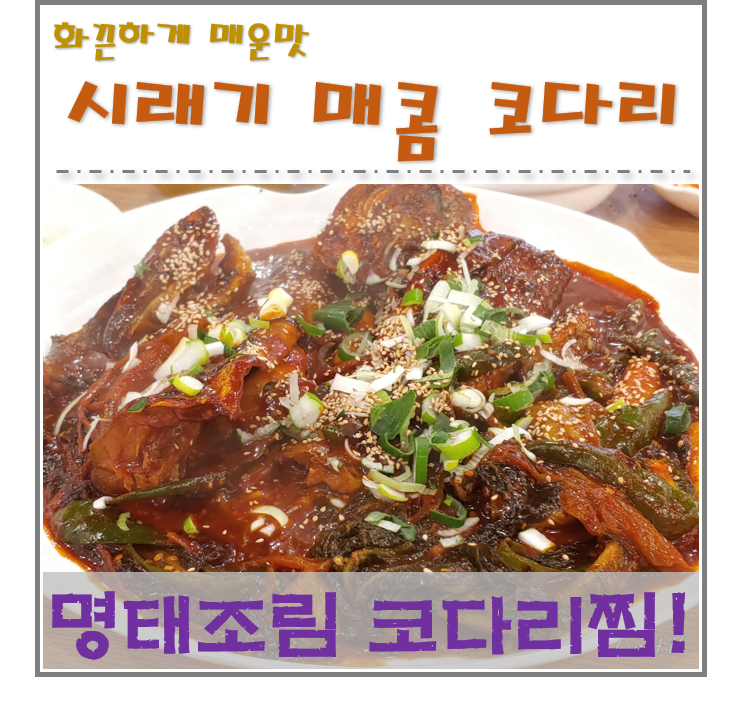 순천 오천동 시래기 매콤 코다리찜 청량 고차 팍팍 화끈하게 매운맛!! 막걸리가 무제한이라고~?