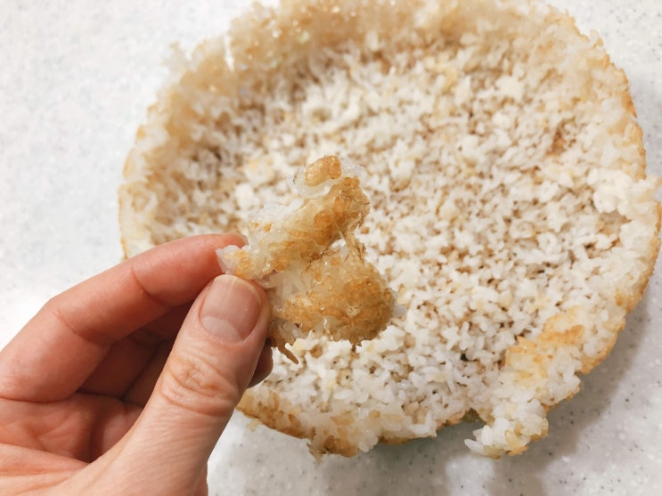 친정가야 맛 볼수있는 구수한 누룽지