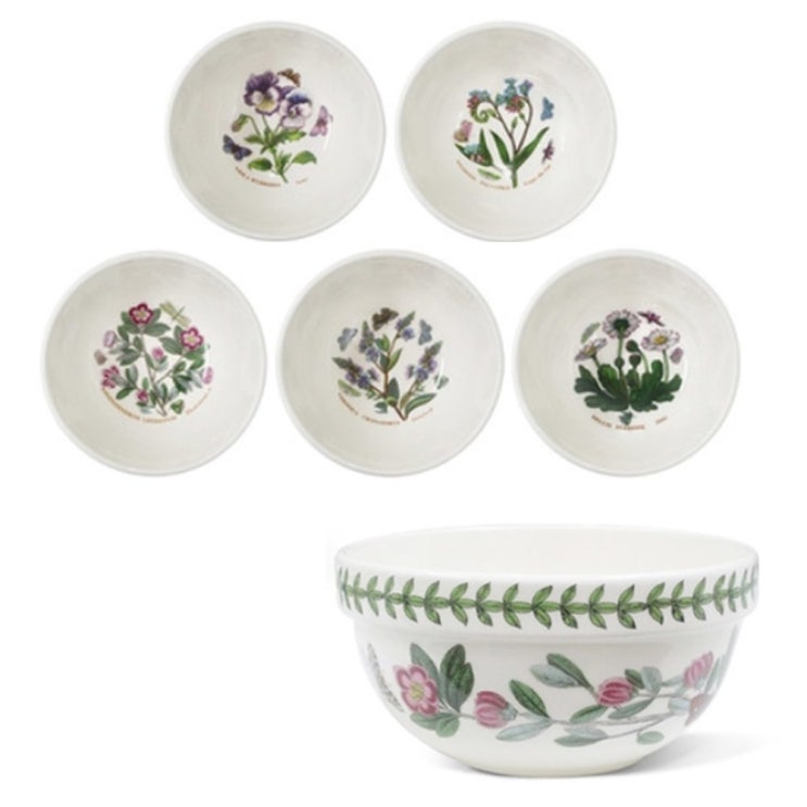   Portmeirion 포트메리온 밥그릇 6P 세트 125x65mm 밥공기 