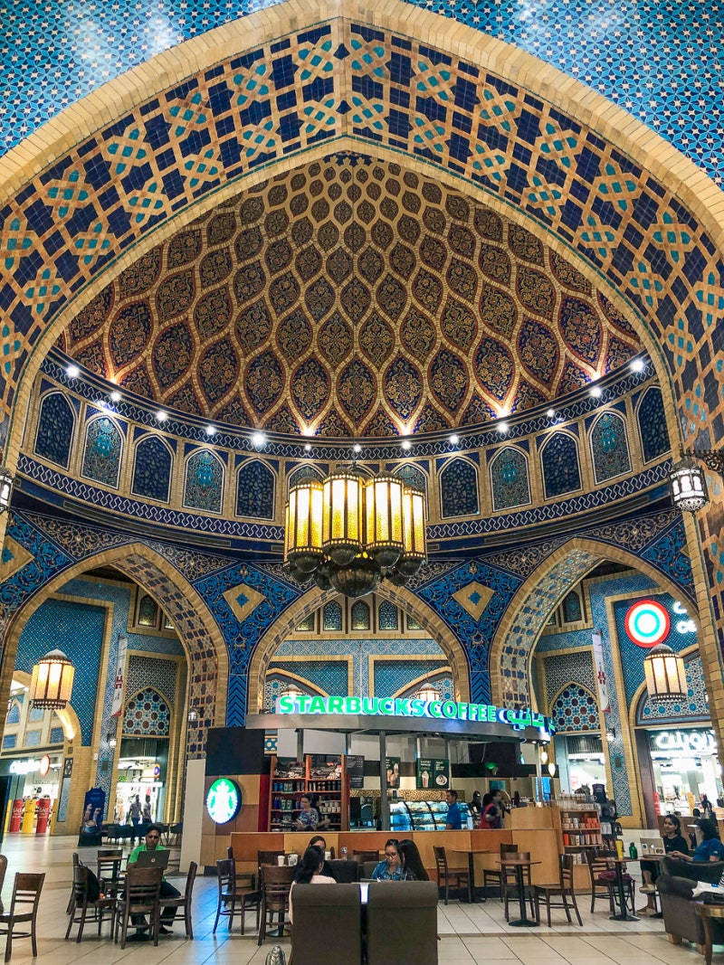 두바이 여행 추천스팟, 세상에서 제일 예쁜 스벅 두바이 이븐바투타몰 스타벅스 : 네이버 블로그