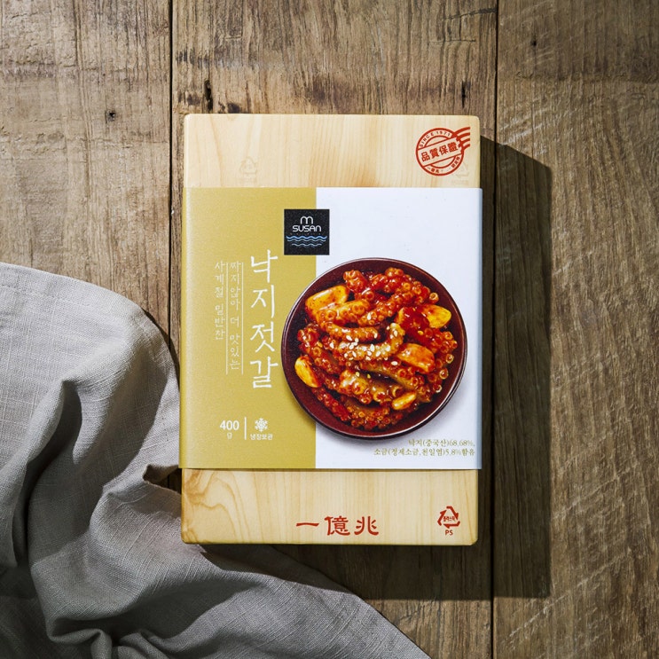  MSUSAN 낙지젓갈, 400g, 1개