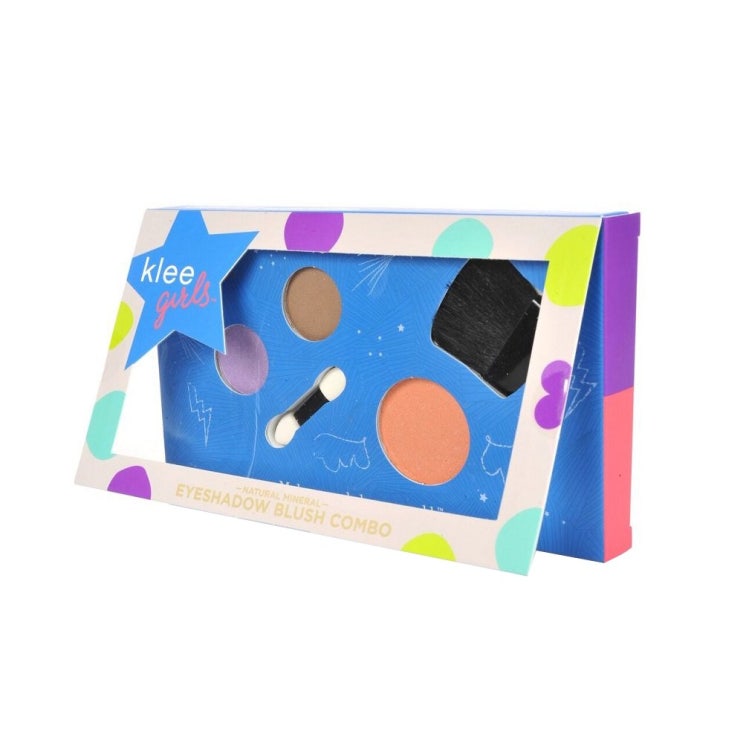  클레 걸스 내추럴 미네랄 아이섀도우 앤 블러쉬 콤보 파크 슬로프 갤럽, 1개