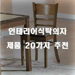  괜찮은 인테리어식탁의자 제품 모음20가지 보고가세요~ 