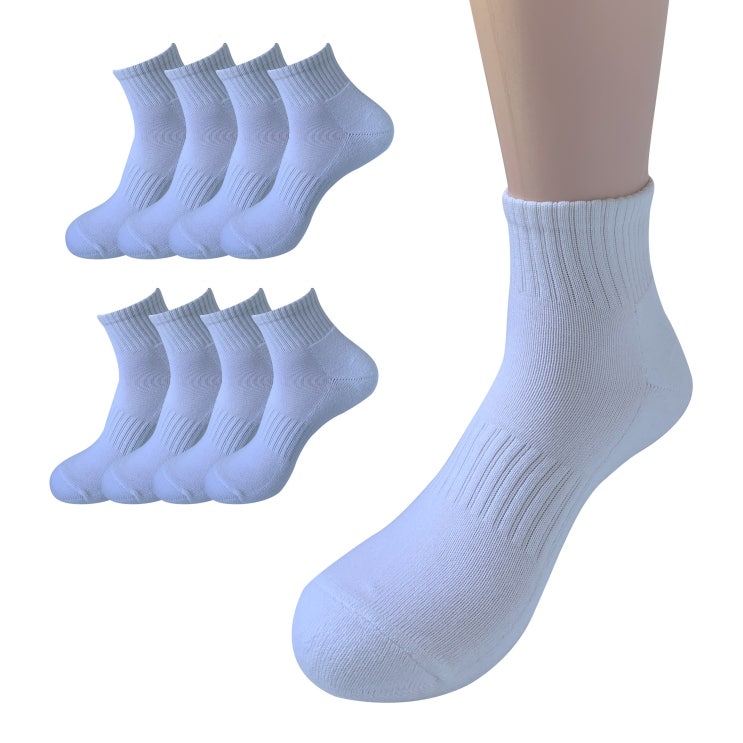  YMSOCKS 남성 프리미엄 이중쿠션 스포츠 양말 8족