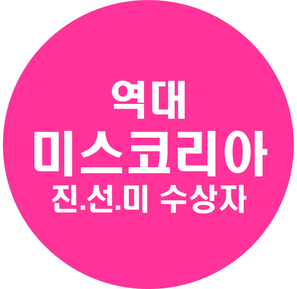  역대 미스코리아 진.선.미 수상자들 (1957~2019년)