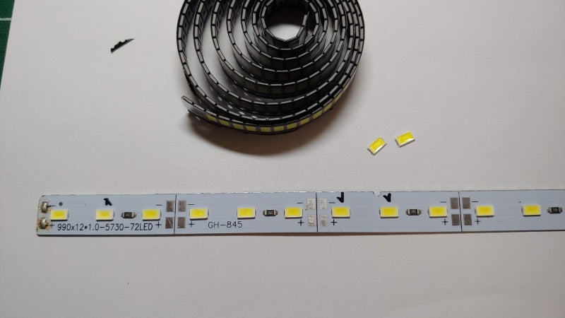 LED 실내조명의 불량 LED 소자 교체하기(핫에어건) : 네이버 블로그