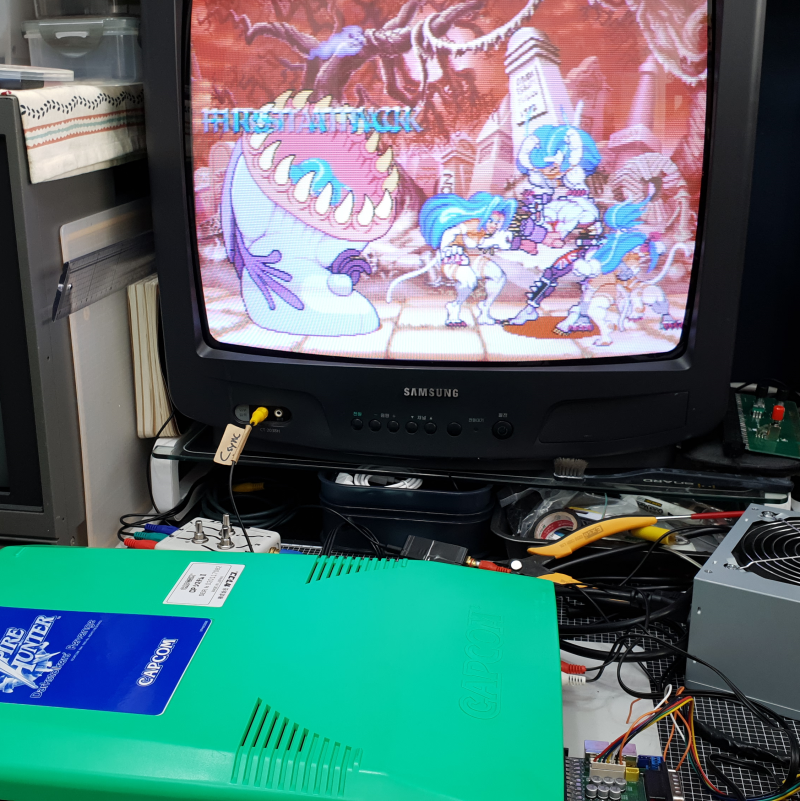 죽은 CPS2기판 살리기 with 아두이노 나노 : 네이버 블로그
