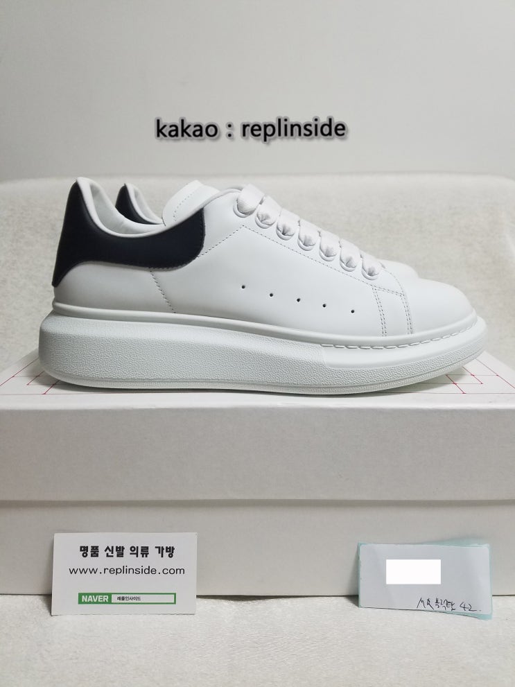  [Alexander McQUEEN] 19SS 알렉산더맥퀸 오버솔 블랙탭 실사 리뷰!!