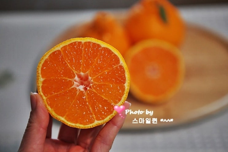  스마일퀸마트 - 달콤한 과즙 넘치는 제주 노지 한라봉~
