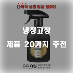  후회없는 냉장고장 물품20종류 순위 리스트 보고가세요~ 