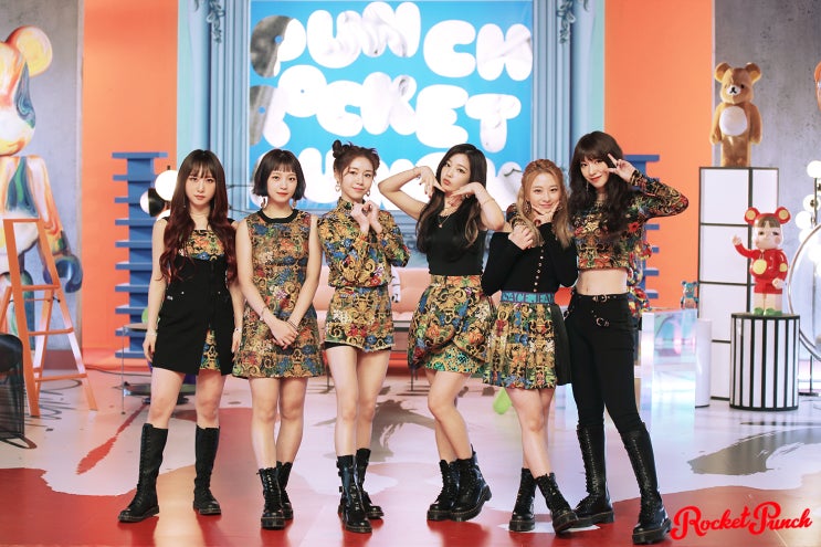 로켓펀치 'BOUNCY' 뮤직비디오 비하인드 #1 로켓펀치 'BOUNCY' 뮤직비디오 비하인드 #1