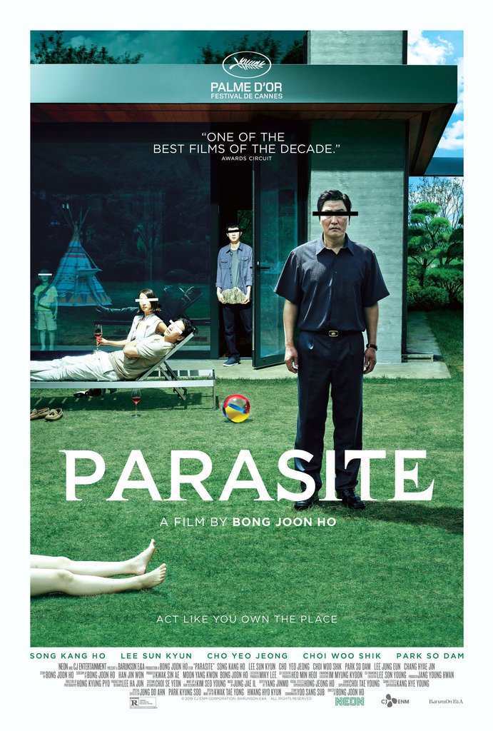  봉준호 감독 '기생충(Parasite)' 아카데미 4관왕 수상
