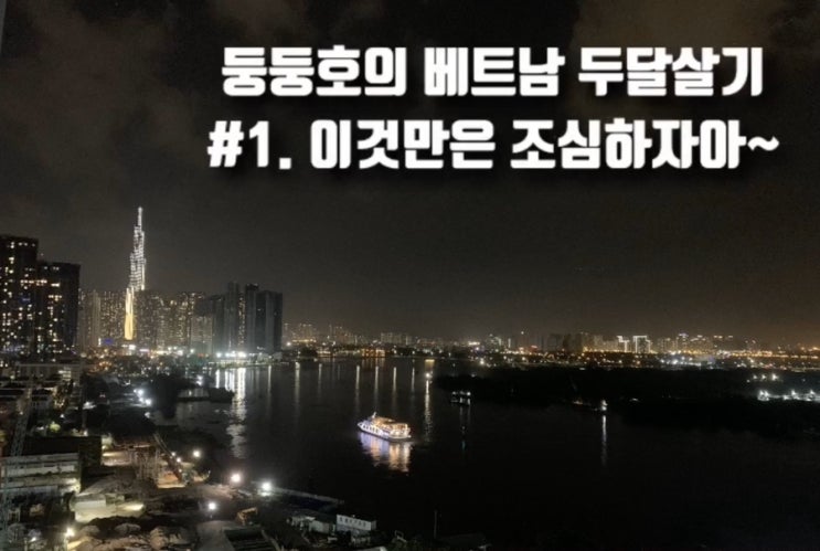  [둥둥호의 호치민 두달살기] #1. 이것만은 조심하자아~ (떤선녓 국제공항/호치민 시내)