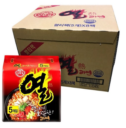  오뚜기 열라면 봉지라면