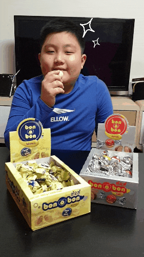  본오본 수아브, 본오본 블랑코 아이들이 참좋아하는 초콜릿 맛있어요