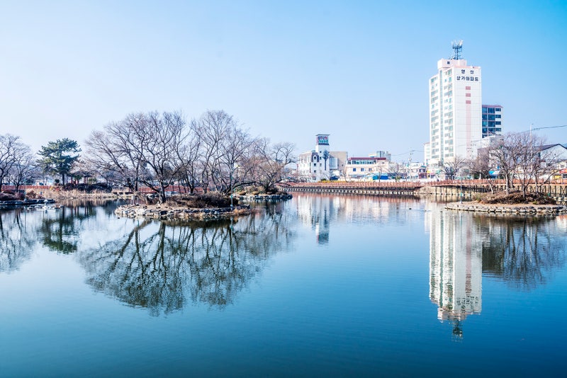 봄을 기다리는 겨울 속의 영산 연지(硯池)못 : 네이버 블로그