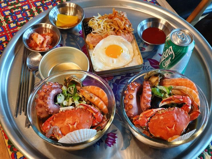  제주도 해물라면 - 협재해수욕장 돗마담부엌