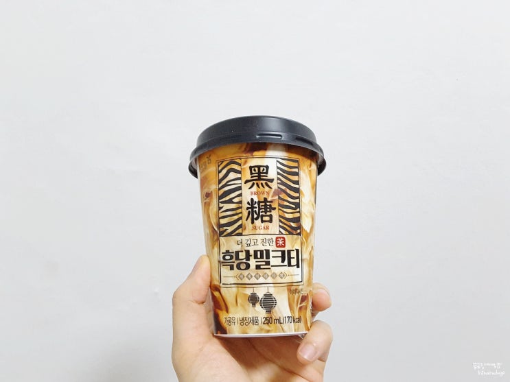  푸르밀 더 깊고 진한 흑당밀크티  그 맛은?