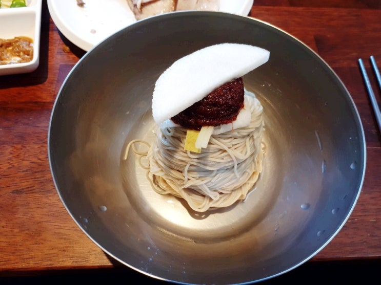  용인 맛집 고기리 막국수 평양냉면을 쏙 빼닮은 들기름 막국수 수육