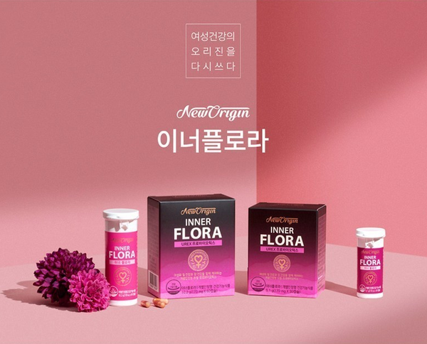  [뉴오리진] 유한양행 뉴오리진 이너플로라 60캡슐 여성 질유산균 프로바이오틱스