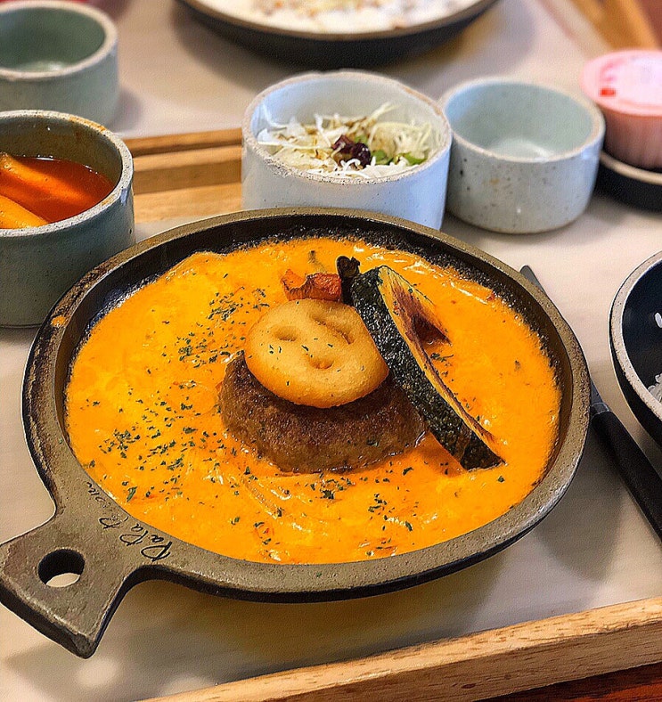  부천 상동역 맛집, 크림 함박스테이크 진짜*2 맛집 "파파보노"