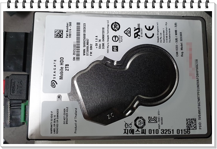  1X3AP-500 2TB ST2000LM007 ST1000LM035