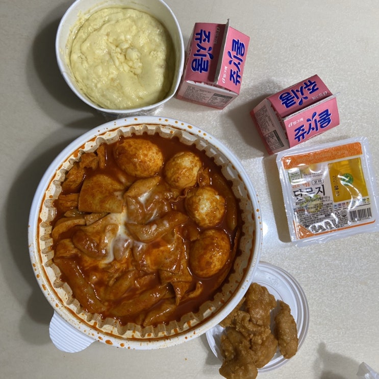  안산 떡볶이 배달맛집추천 : 벌떡 안산 중앙점 : 벌뎅 매운떡볶이 후기