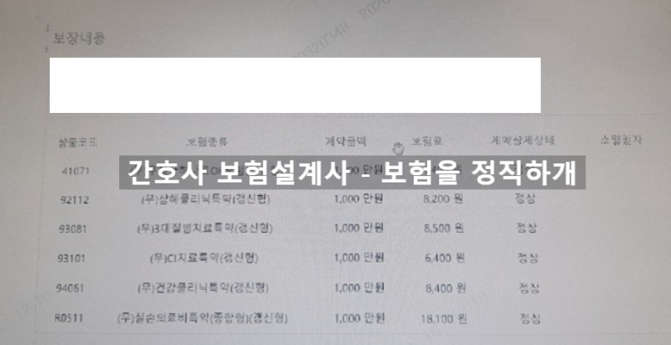  우체국 하나로 ok 보험 어떤가요?