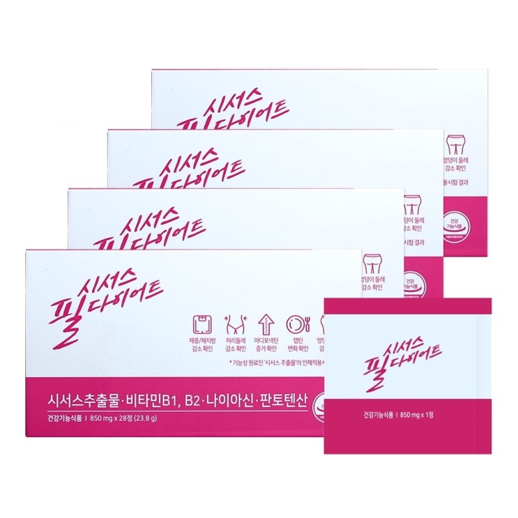 {착한가격} 랩핏 시서스 필 다이어트 가루 분말 농축 알약 씨서스 850mg x 16주분, 112정 