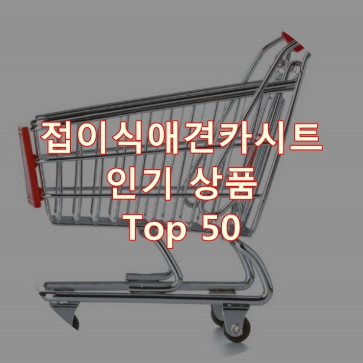 가장 잘 팔리는 접이식애견카시트 추천 상품 Best 50