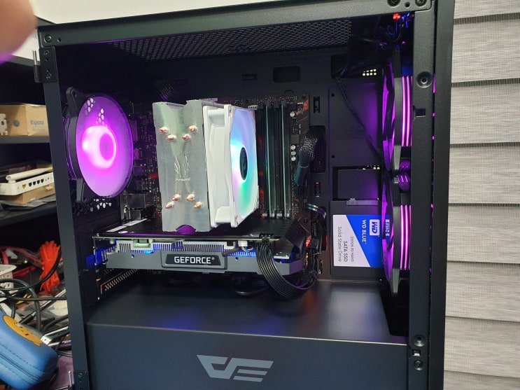  대구 조립컴퓨터 라이젠5 3500X darkFlash DLM21 RGB MESH