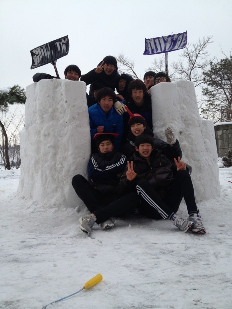  눈 내리는 풍경_2012년