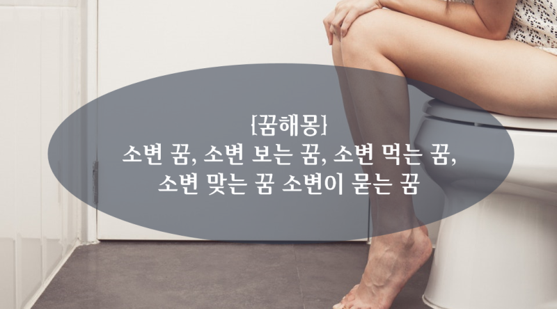 [꿈해몽] 소변 꿈, 소변 보는 꿈, 소변 먹는 꿈, 소변 맞는 꿈 소변이 묻는 꿈