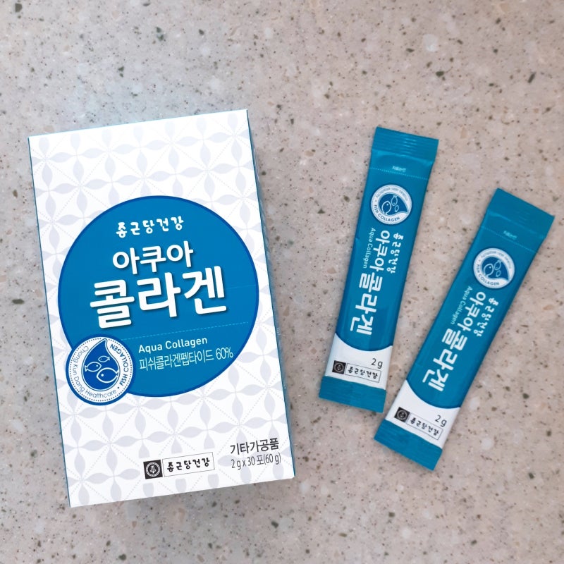 종근당 저분자 피쉬콜라겐 1달 섭취 1
