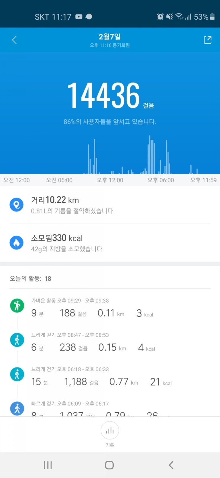  [움직여!퐈이어~]바뻐도 걸어야 하시는거 아시죠? 면역력, 1만보걷기,우중산책