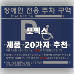 [제품정보] 포멕스 제품20종류 추천 순위 보고가세요~ 